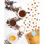 mix frutta secca per colazione artistica still life