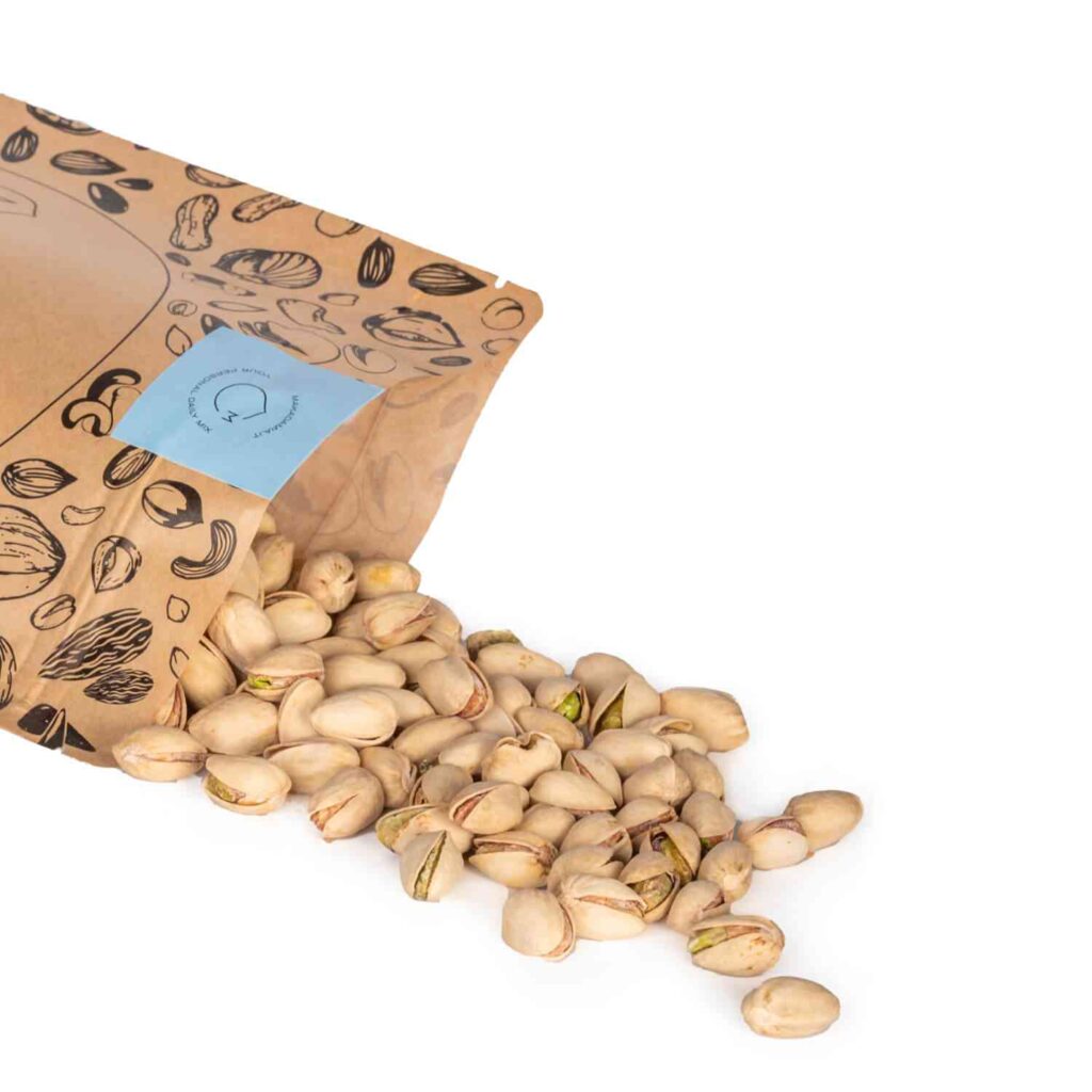 pistacchio in guscio tostato salato in busta