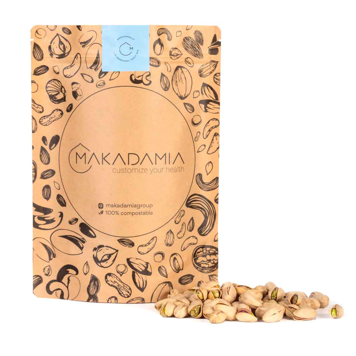 pistacchio in guscio tostato salato