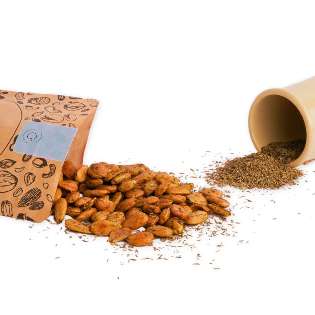 mix in busta mandorle al timo