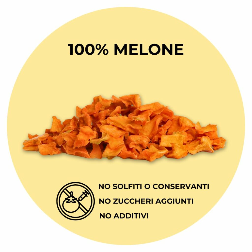 100% melone essiccato