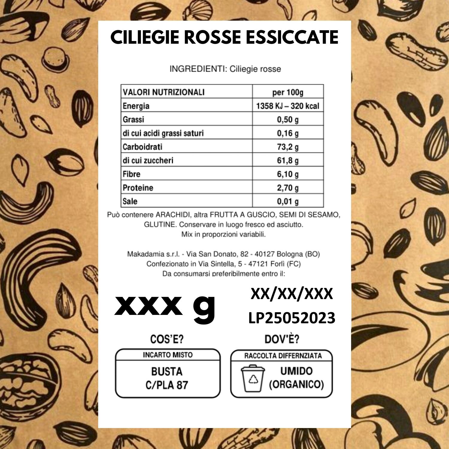 Ciliegie Rosse Essiccate