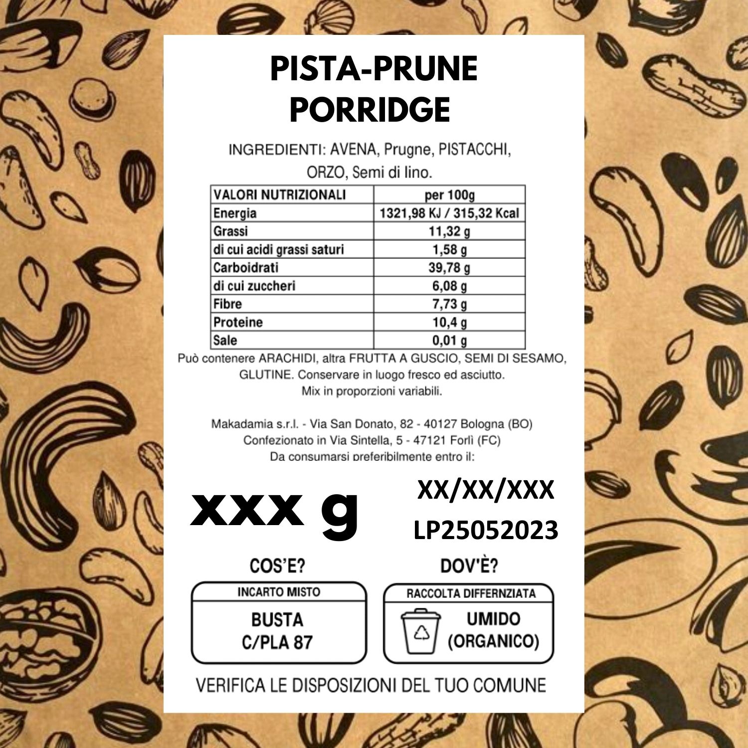 Pista-Prune Porridge