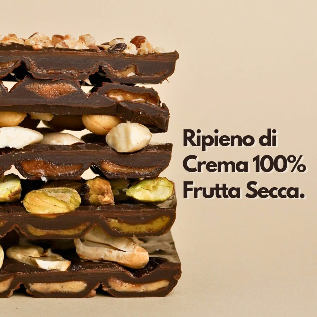 tavolette di cioccolato makadamia