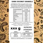 DARK COCONUT GRANOLA makadamia